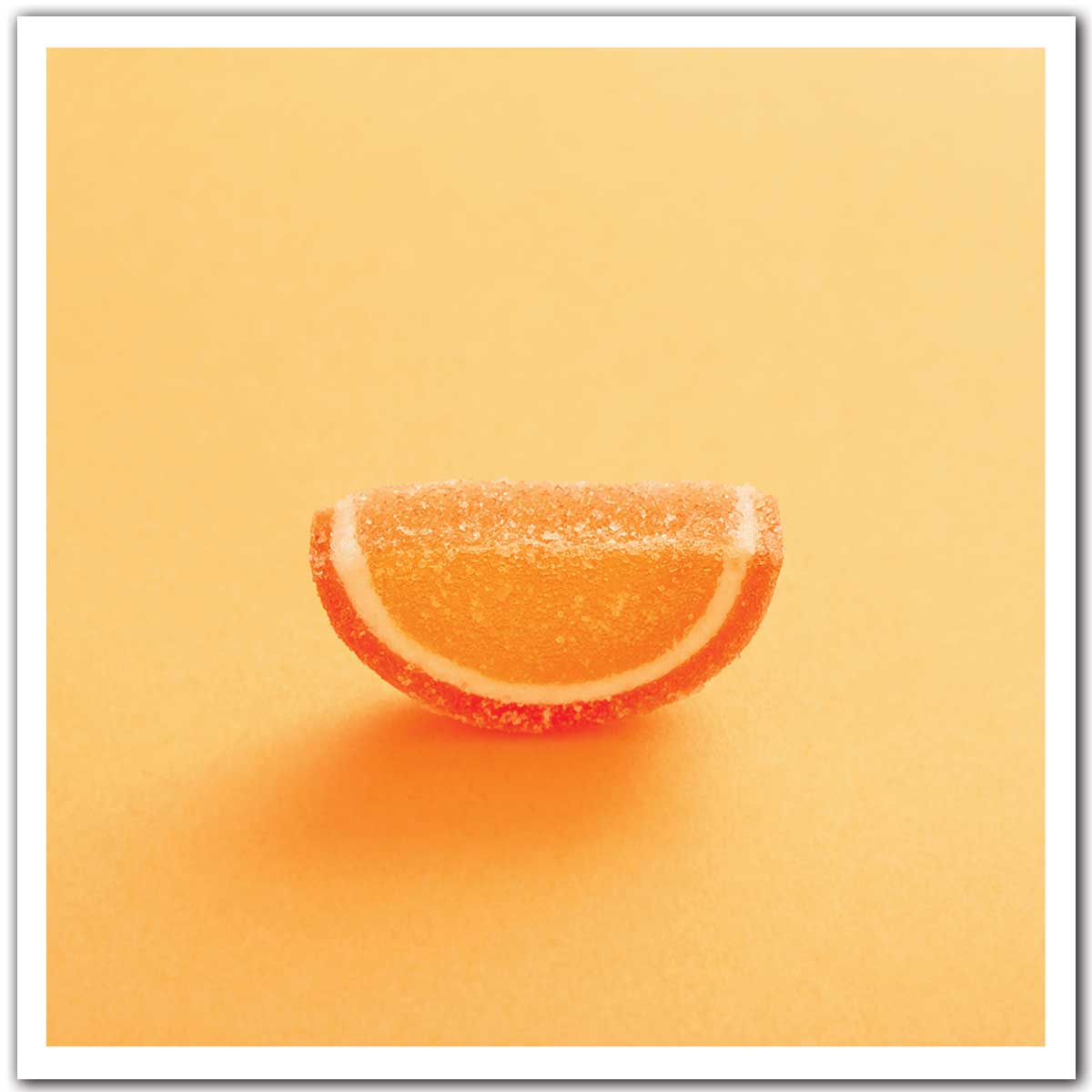 Affiche cuisine bonbon à l'orange, HEXOA