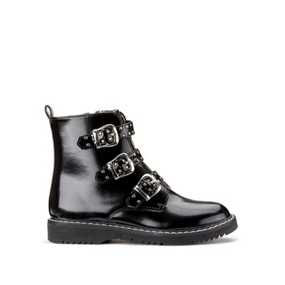 Kids Ankle Boots with Zip Fastening LA REDOUTE COLLECTIONS