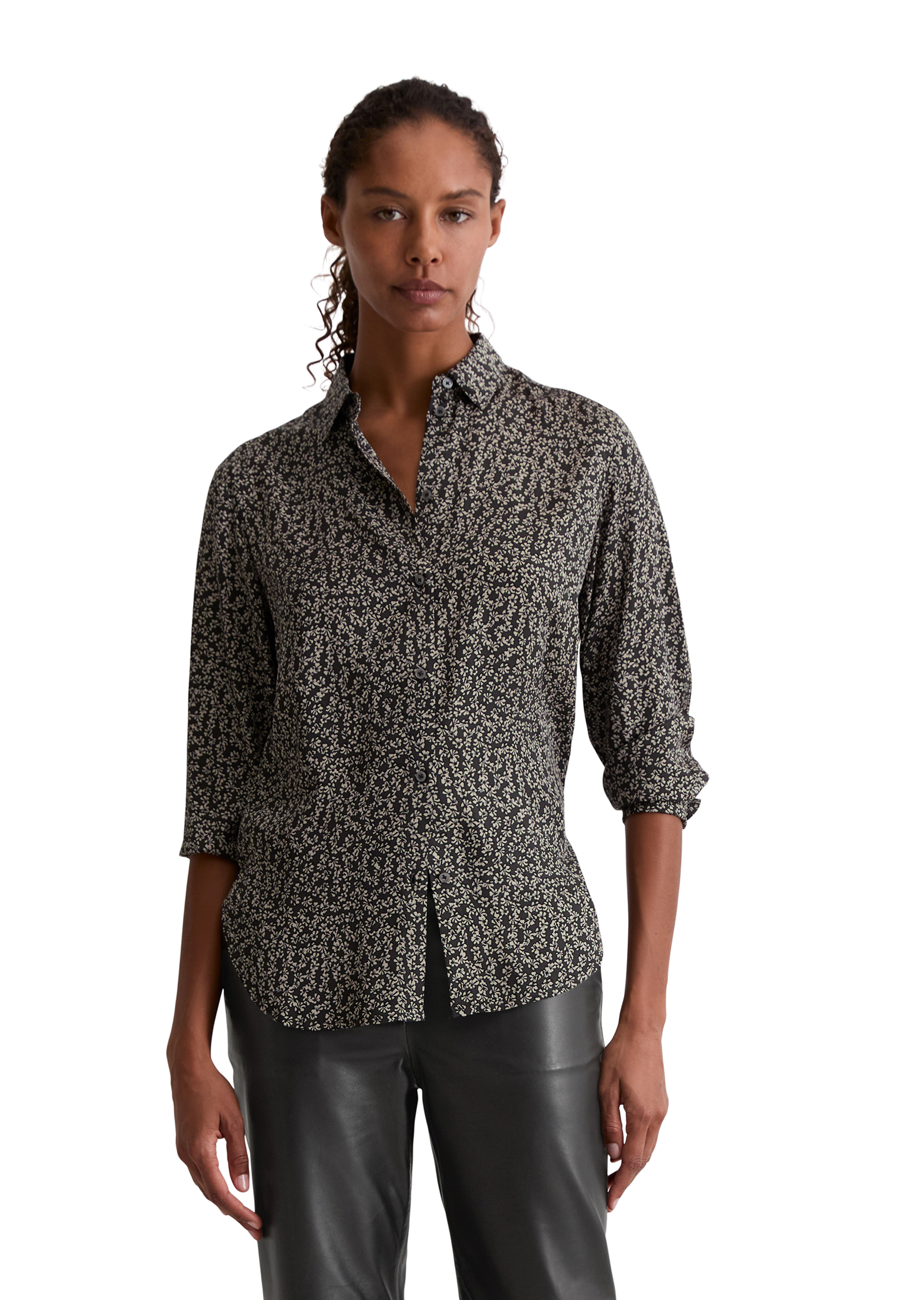 Blouse imprimée relaxed en LENZING™ ECOVERO™, MARC O'POLO