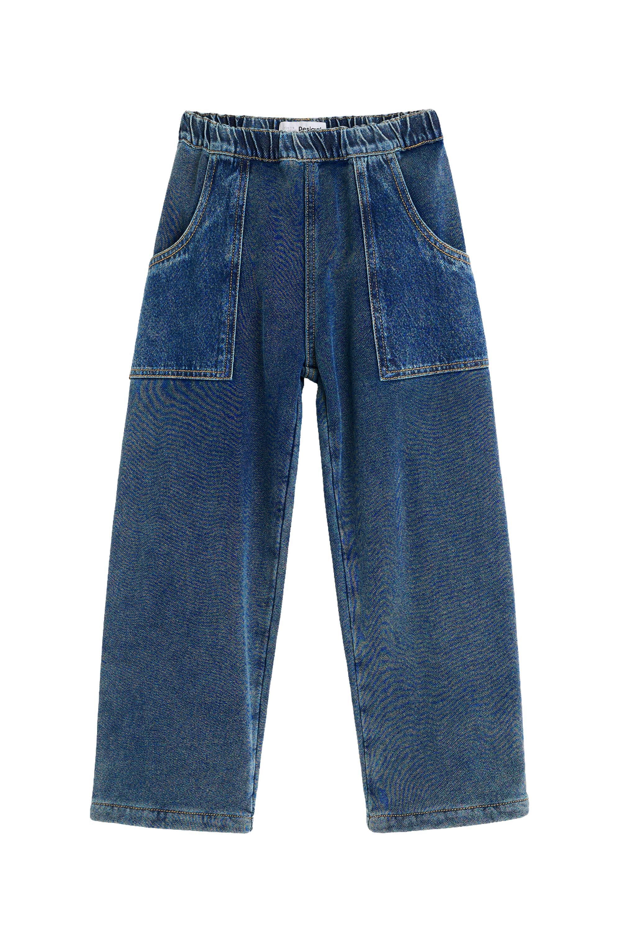 Pantalon en maille effet denim, DESIGUAL