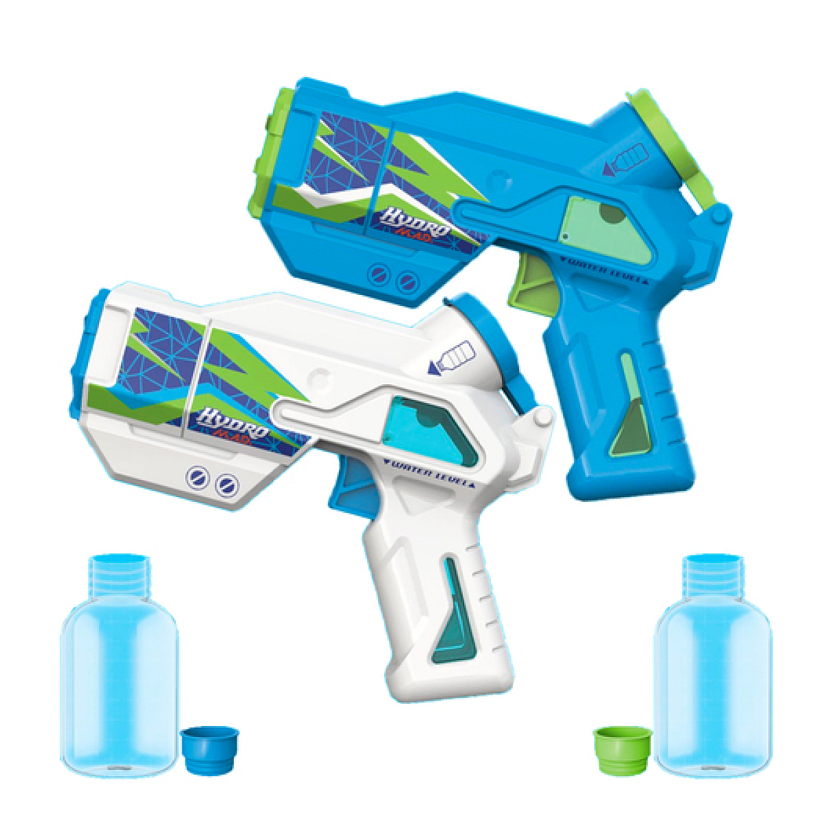 Pistolets à eau X 2 et ballon à eau 100 ml -, SILVERIT