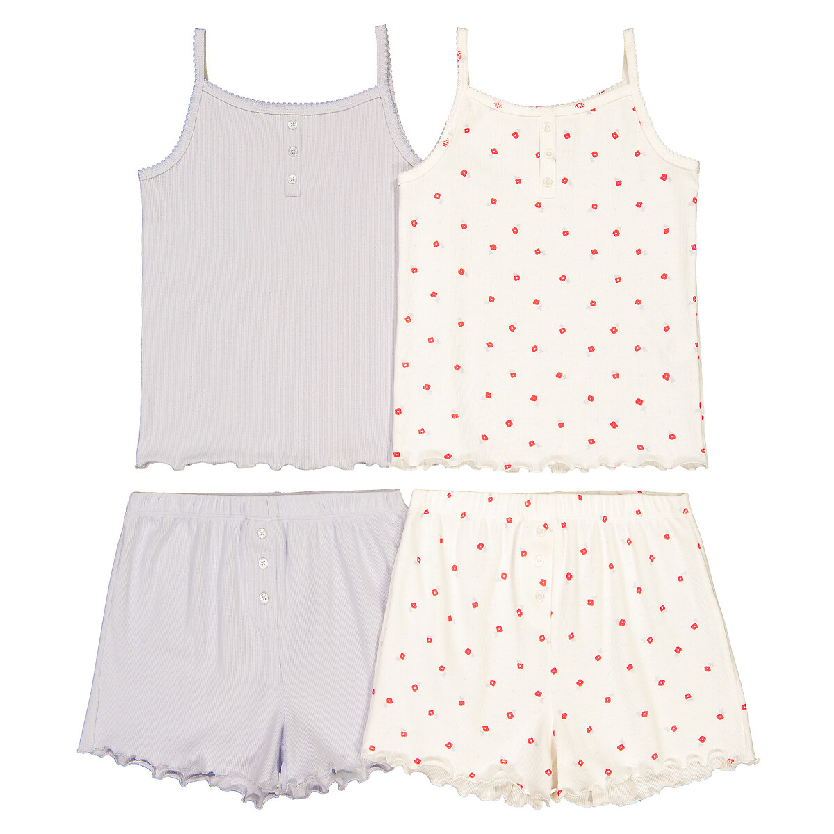 Lot De 2 Costumes De Nuit Pour Fille - Taille 56 Cm - Occasion Très Bon état