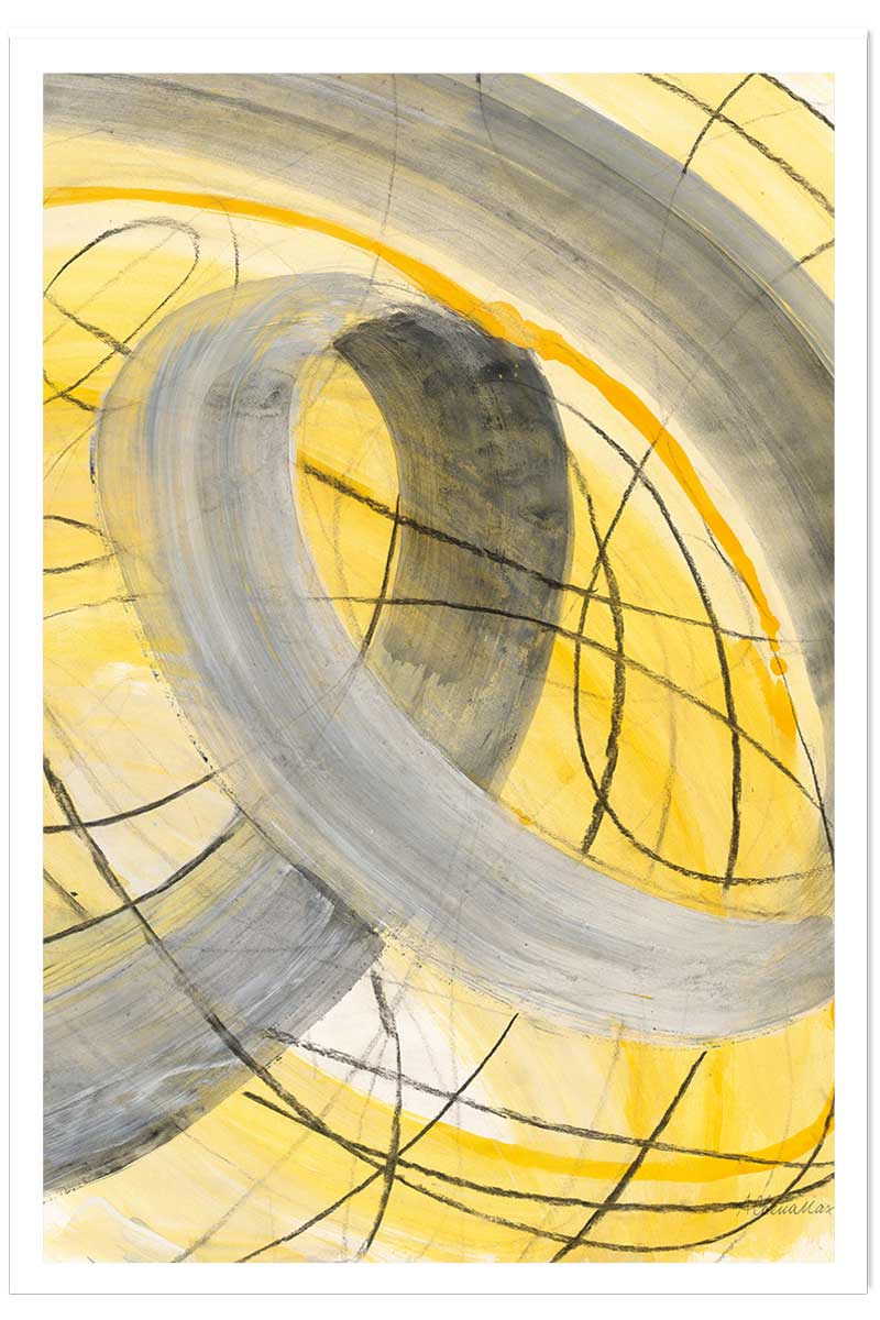 Poster yellow signal, HEXOA
