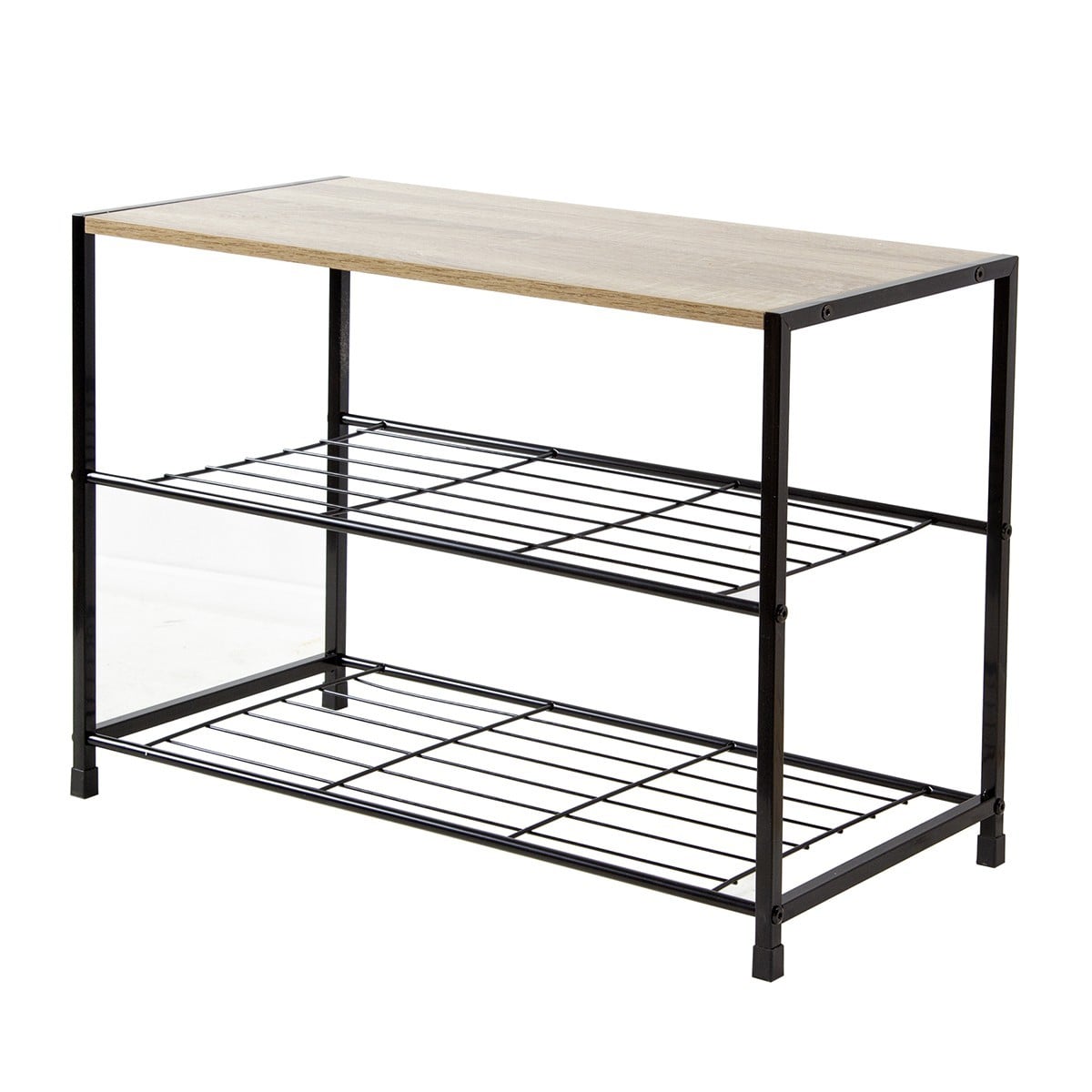 Étagère à chaussures 3 niveaux L63 cm - LEXIE, CALICOSY