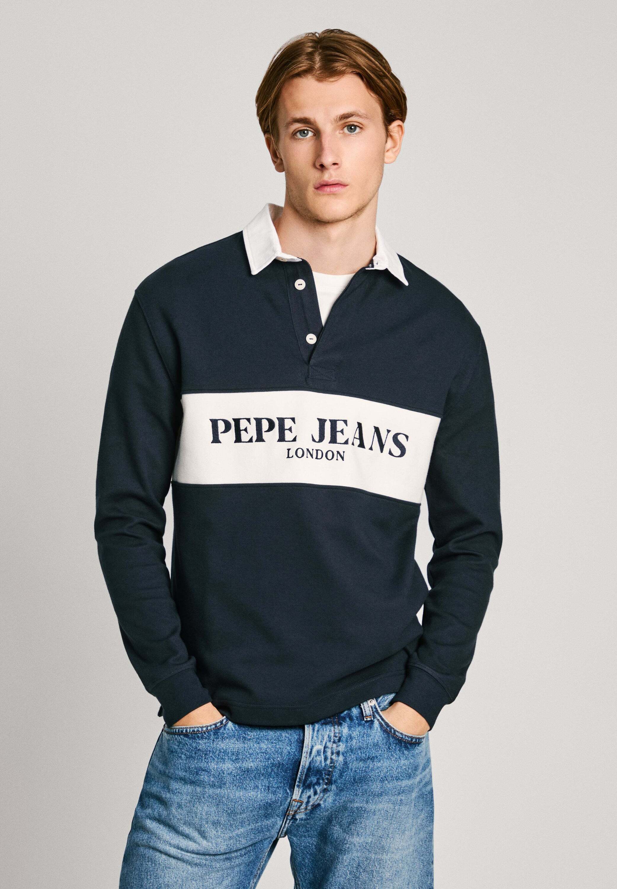 Polo De Rugby Coupe Regular En Interlock, PEPE JEANS