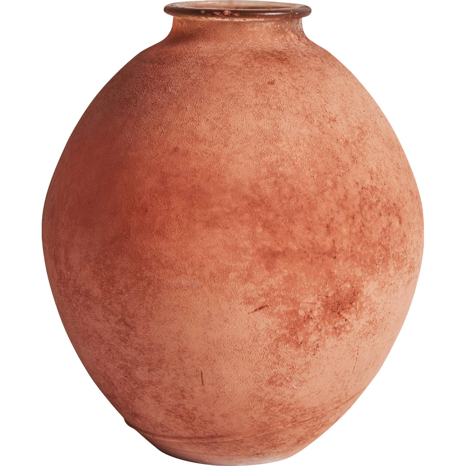 Vase En Verre Style Rétro Couleur Terre/multicolore - Occasion, Bon état Général