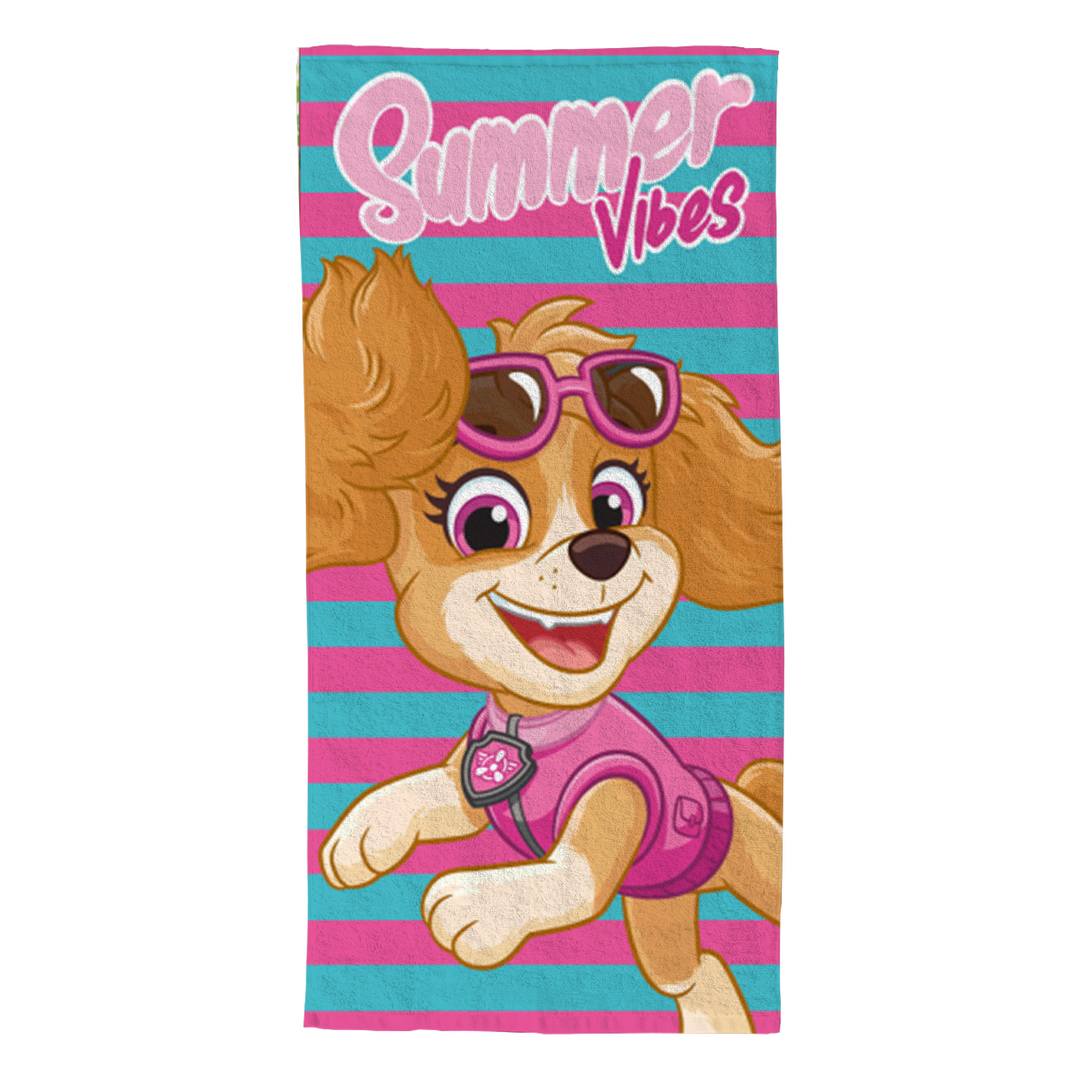 Serviette de plage polyester, STELLA PAT PATROUILLE, PAT PATROUILLE