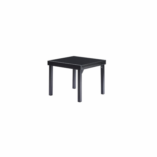 Table en aluminium, plateau verre MODULO, WILSA GARDEN