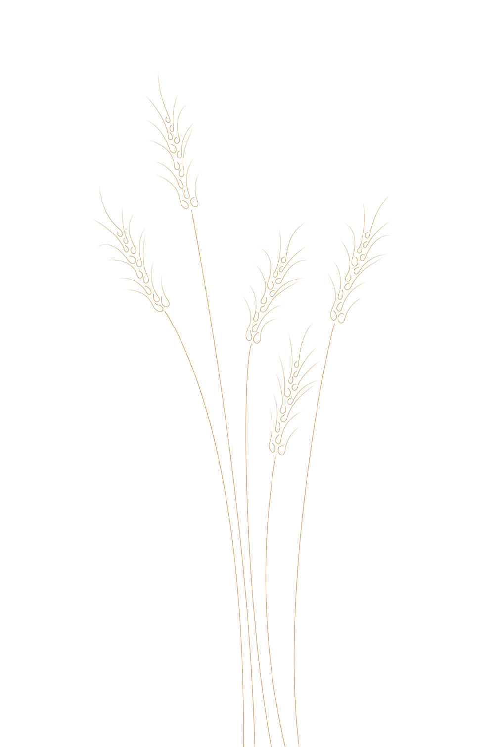 Tableau scandi blés, HEXOA