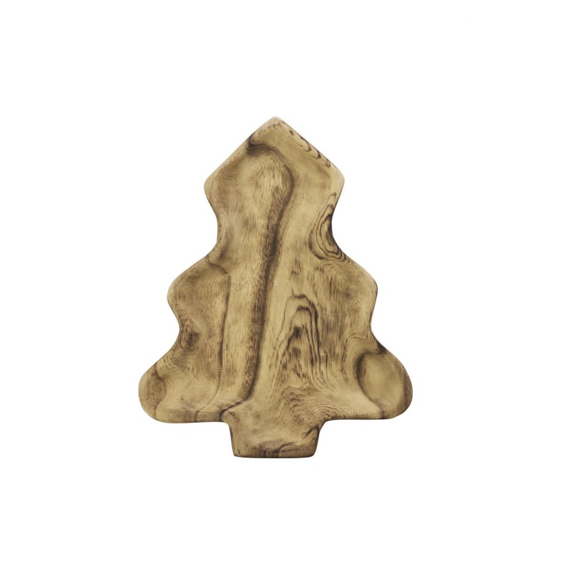 Plateau en bois forme de sapin, MADAM STOLTZ