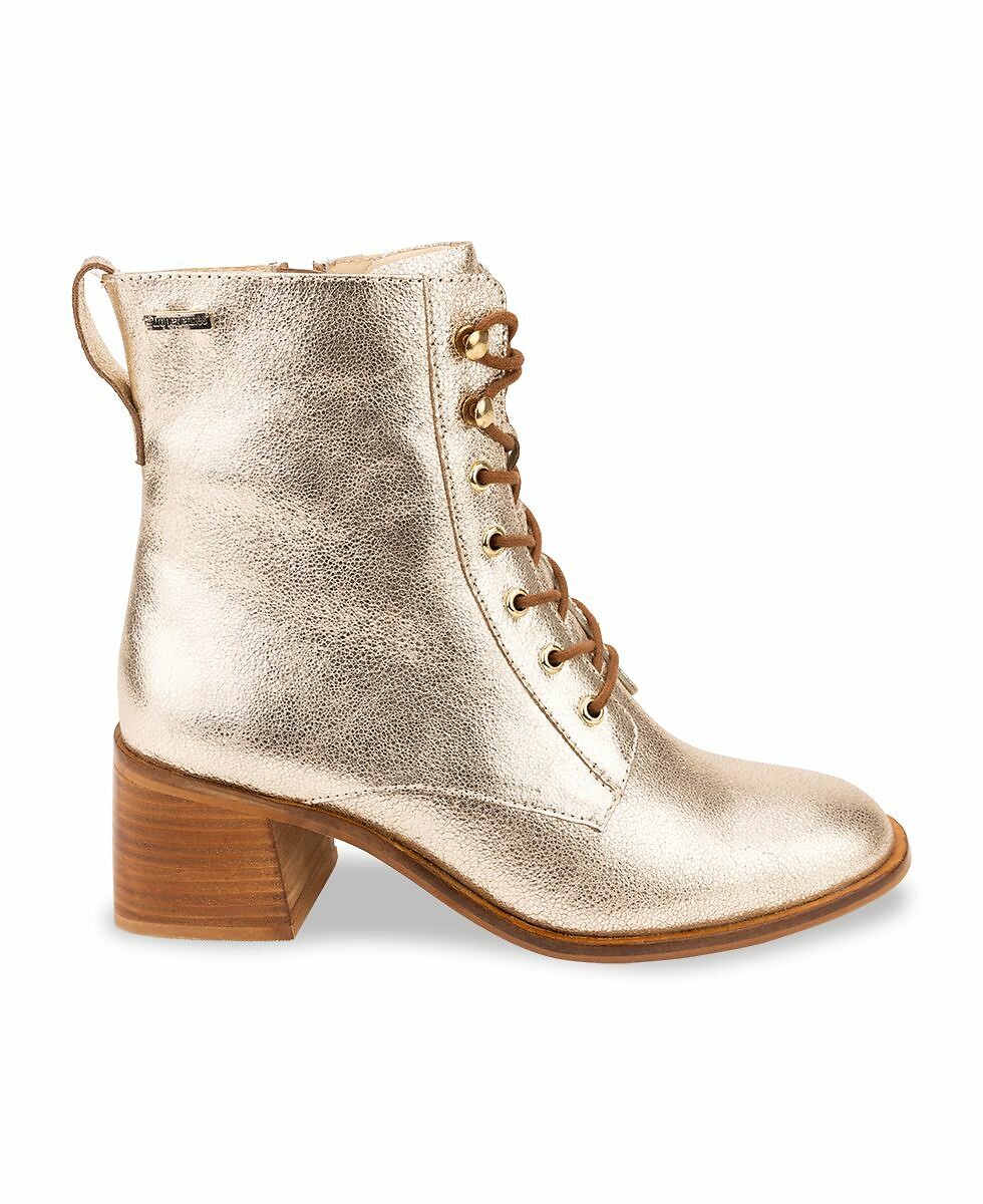 Bottines lacées en cuir Fifi, LES TROPEZIENNES PAR M.BELARBI