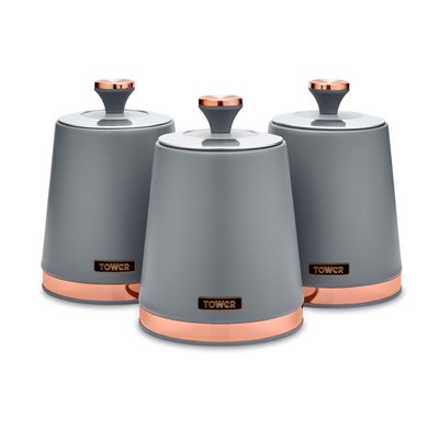 Cavaletto Set of 3 Canisters TOWER
