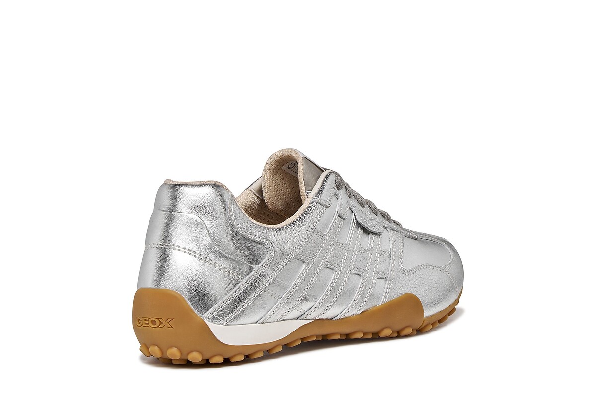 GEOX Zapatillas de piel Snake Original — photo 3