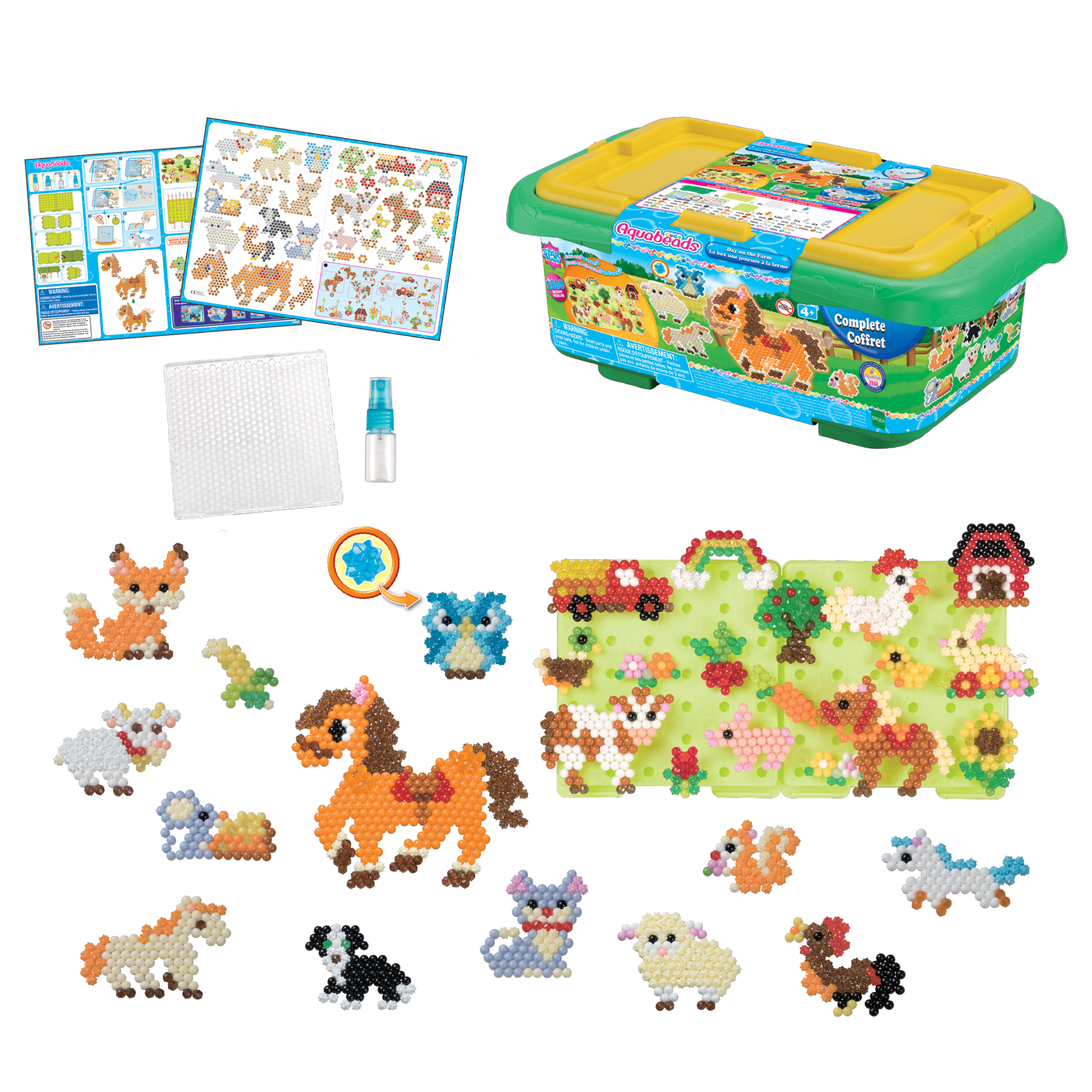 La box une journee a la ferme, AQUA BEADS