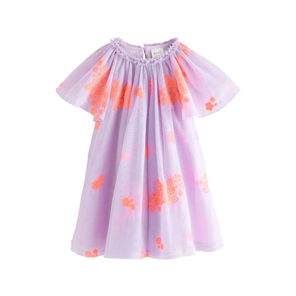 Robe en mesh à manches ange, NEXT