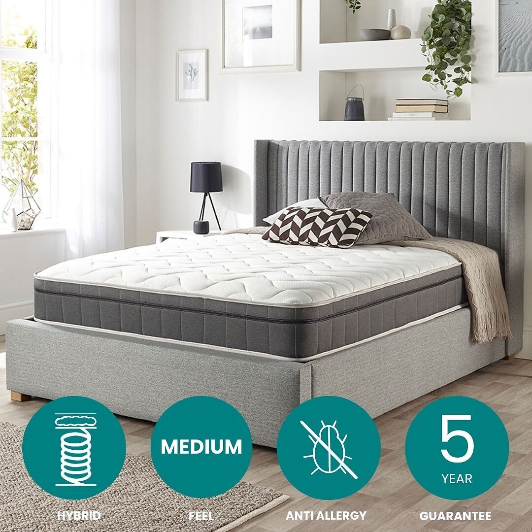 Aspire 1000 Pocket+ Quilted Memory Hybrid Mattress, ASPIRE