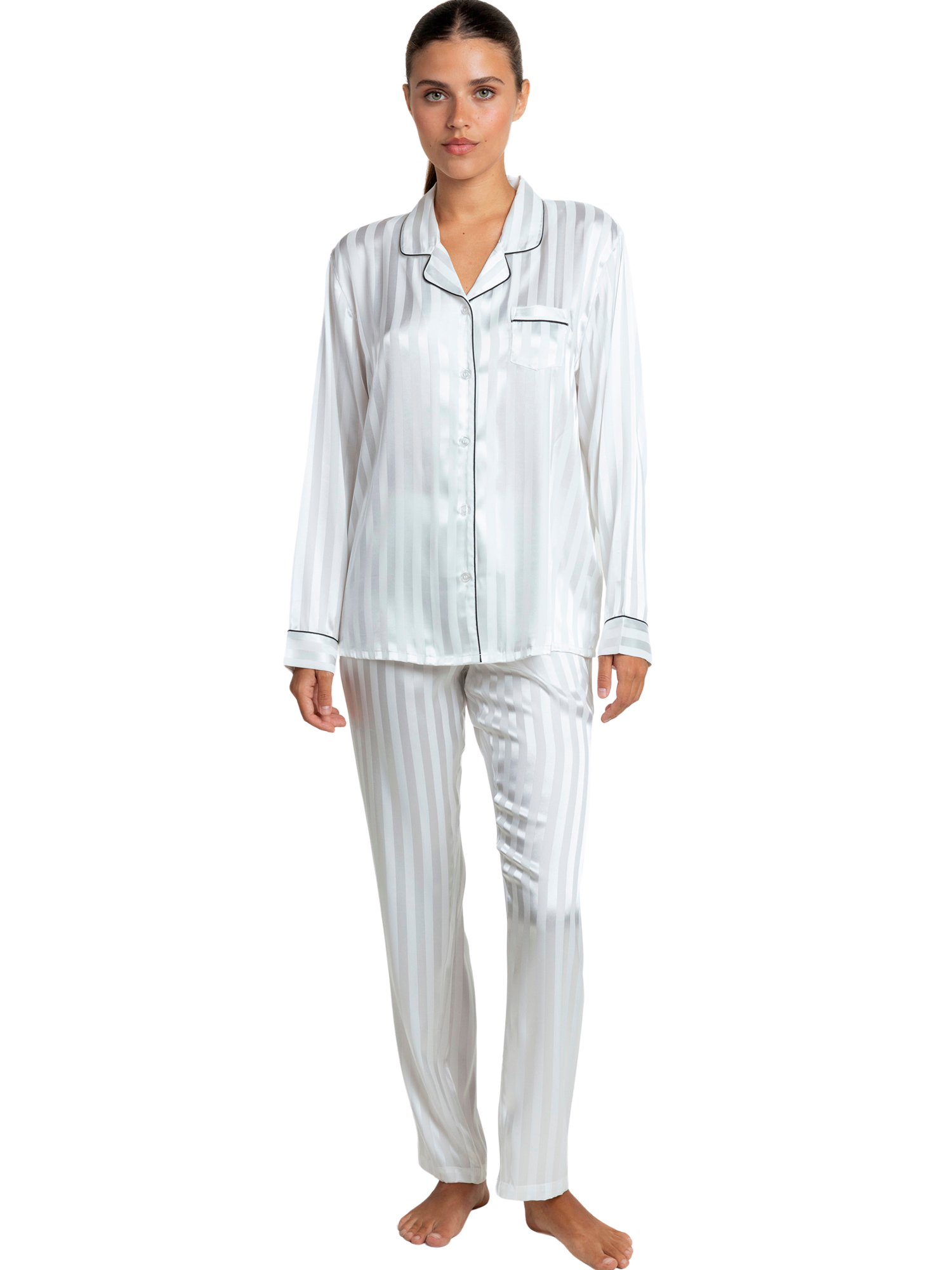 Pyjama pantalon chemise manches longues Say Yes, ADMAS