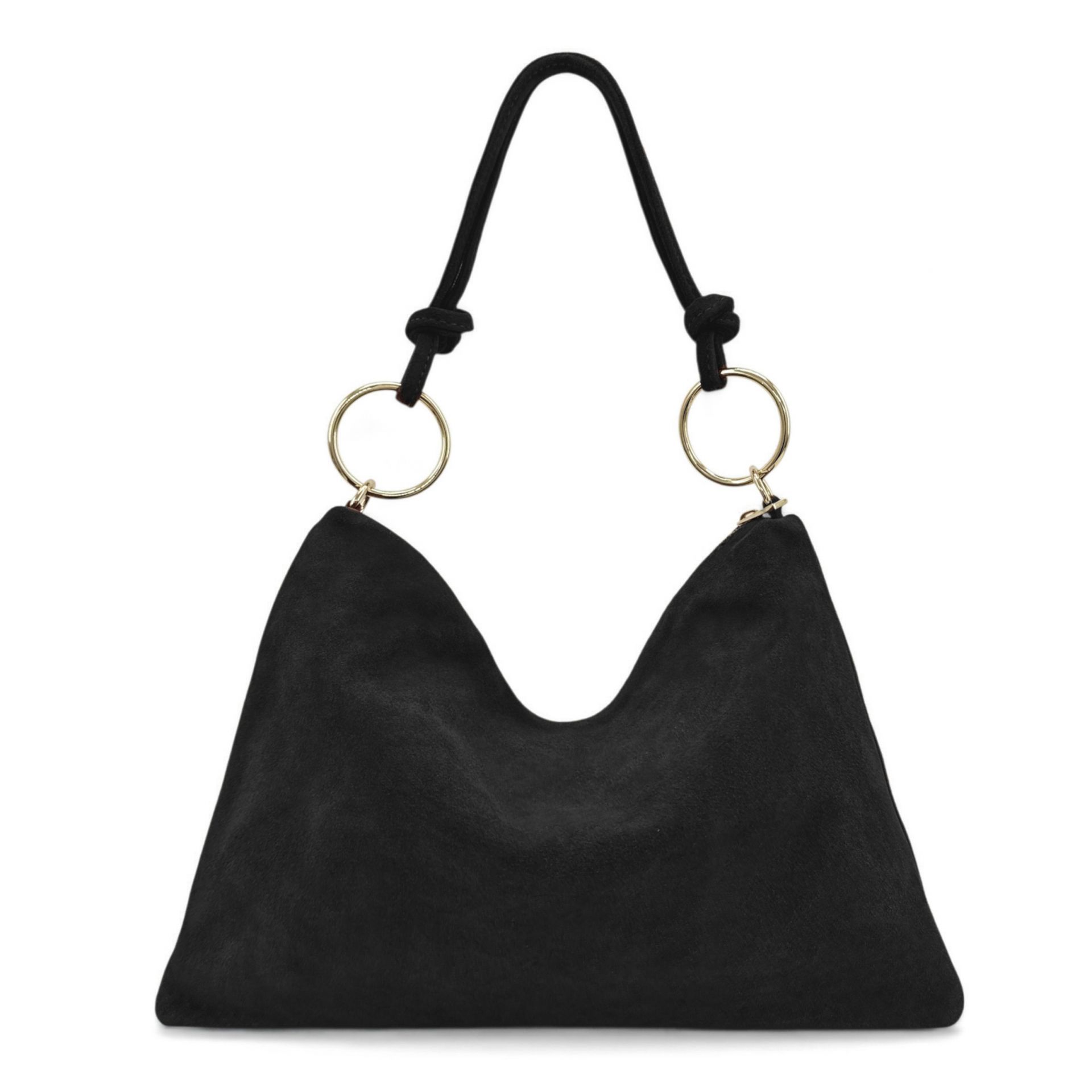 Sac pochette hobo en croûte de cuir SOA, OH MY BAG