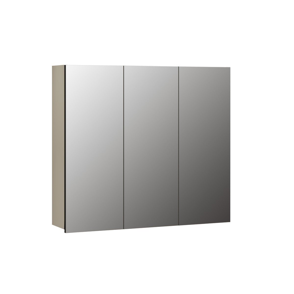 Armoire de toilette 3 portes miroir L90 cm - PUREBLISS, CALICOSY