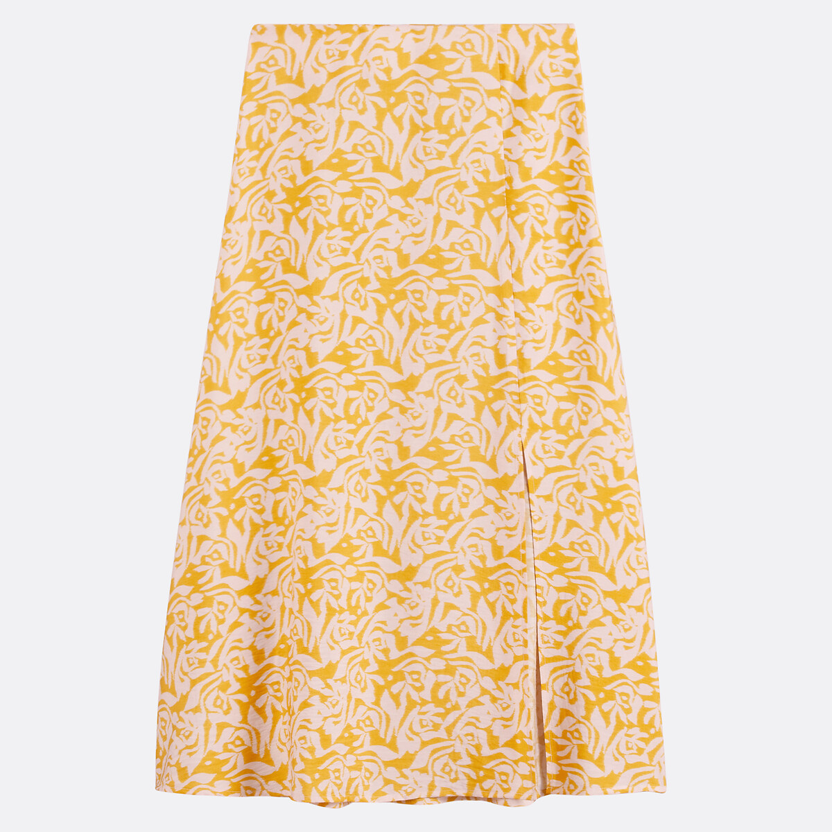 Long Flared Skirt in Floral Print, LA REDOUTE COLLECTIONS