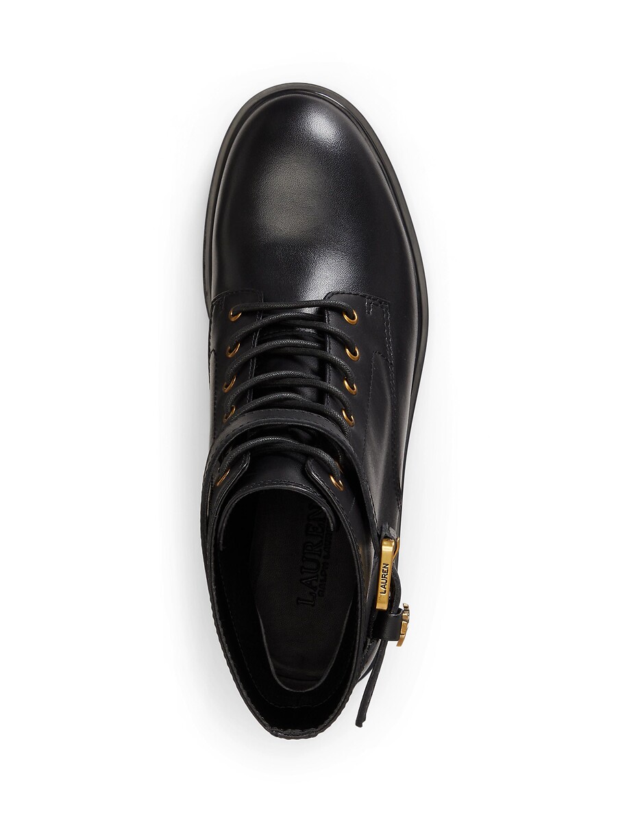 Lauren Ralph Lauren Botines de piel con cordones ALLYSON — photo 4