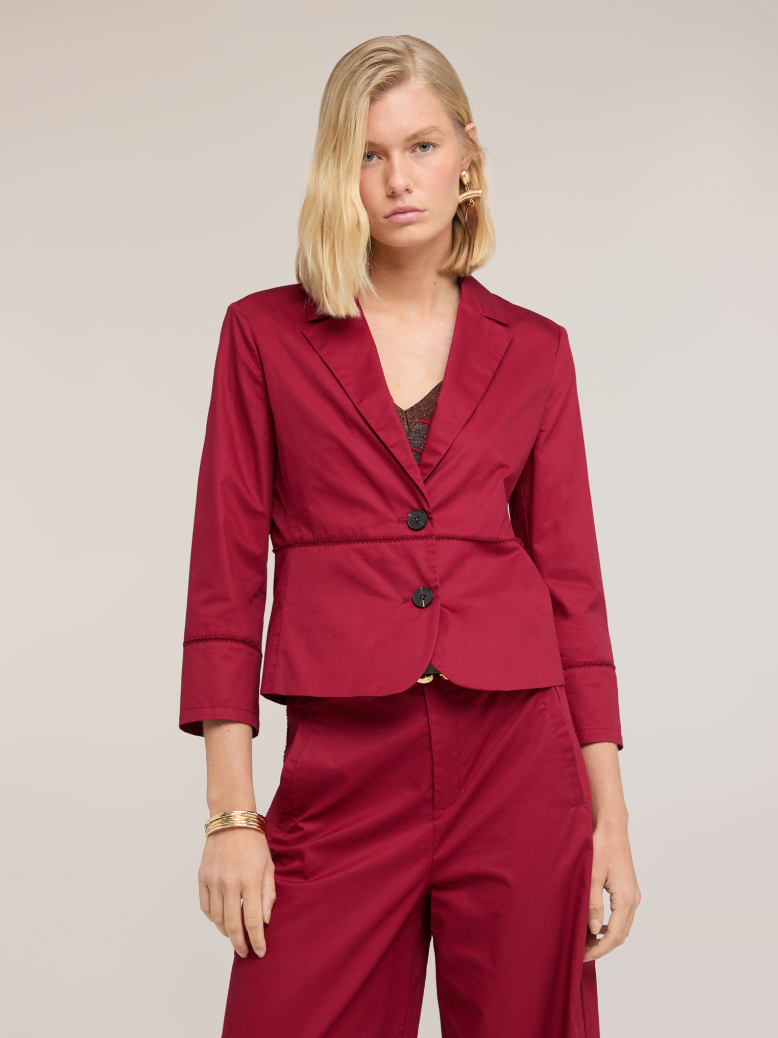Blazer avec ajouré, MOTIVI