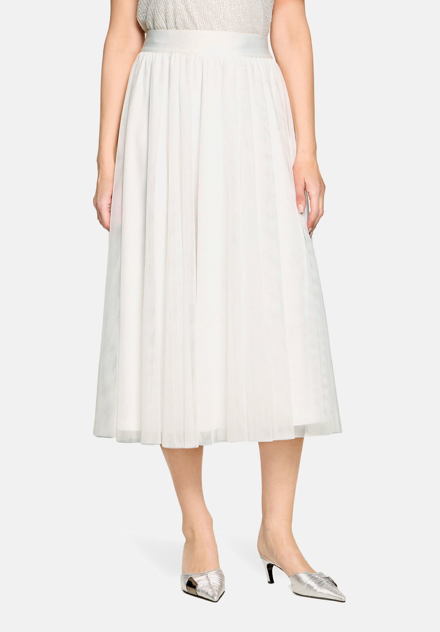 Jupe en tulle au look superposé, VERA MONT