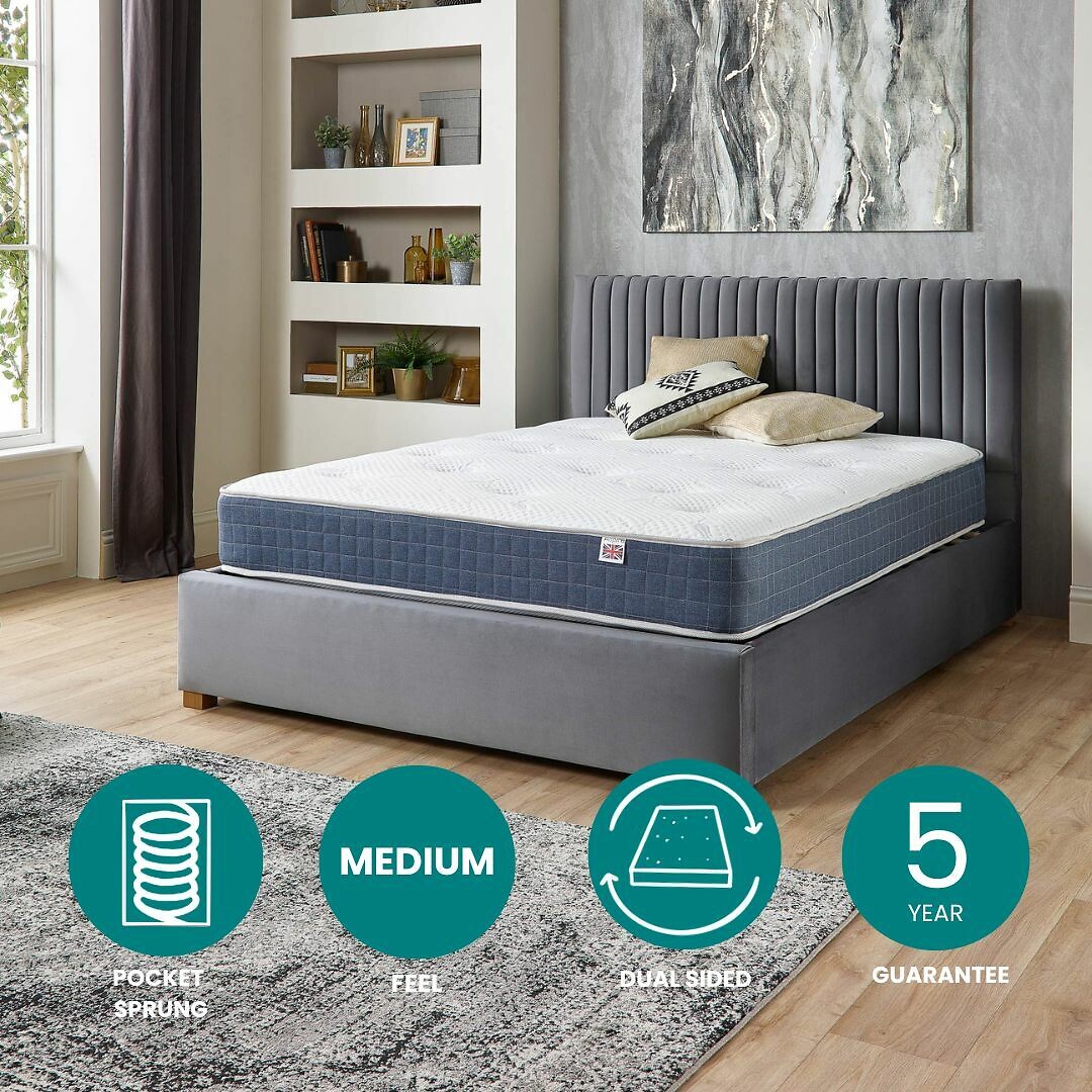 Cashmere Duo Season Pocket+ Mattress, ASPIRE