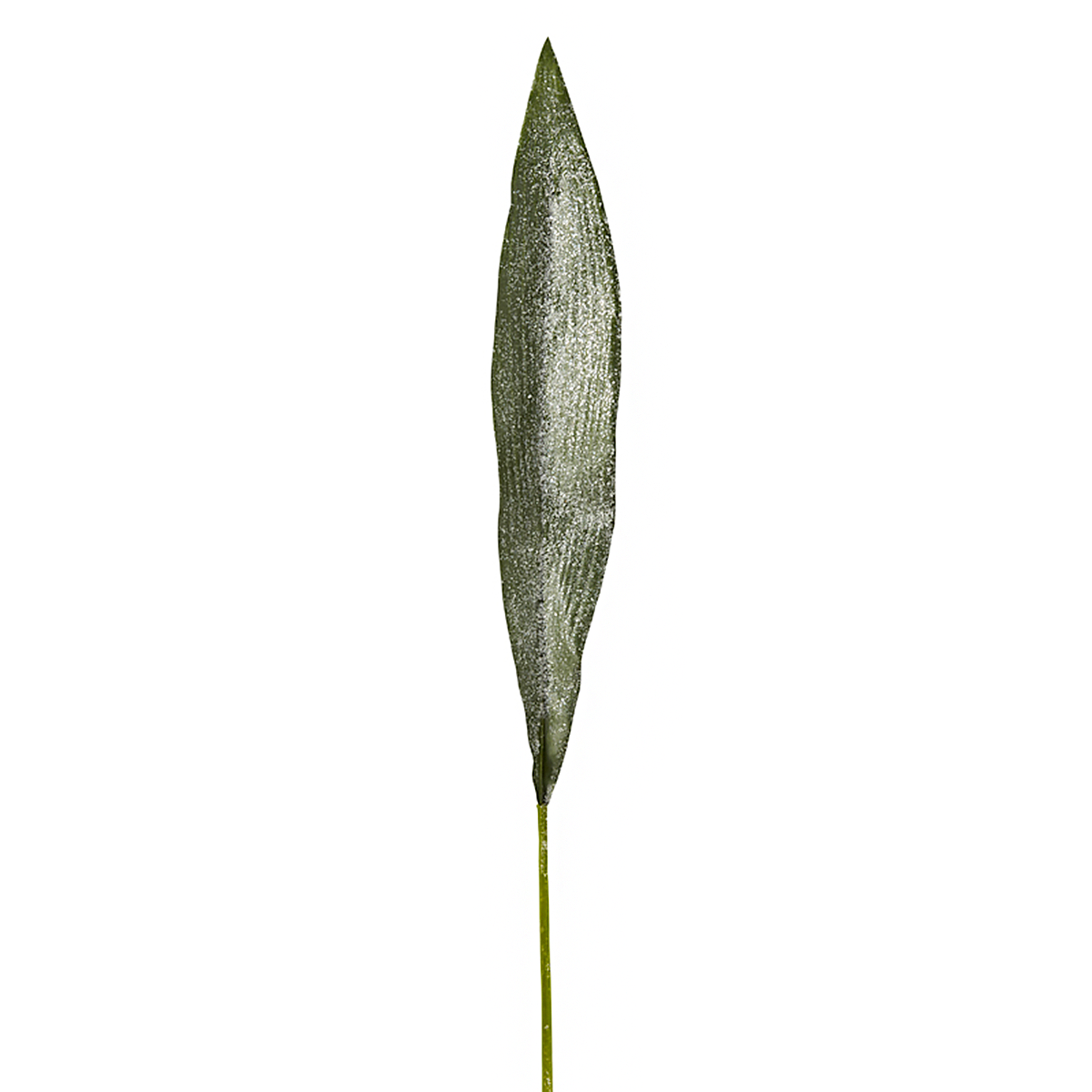 Feuille d’aspidistra artificielle givrée H90, SIA DECO