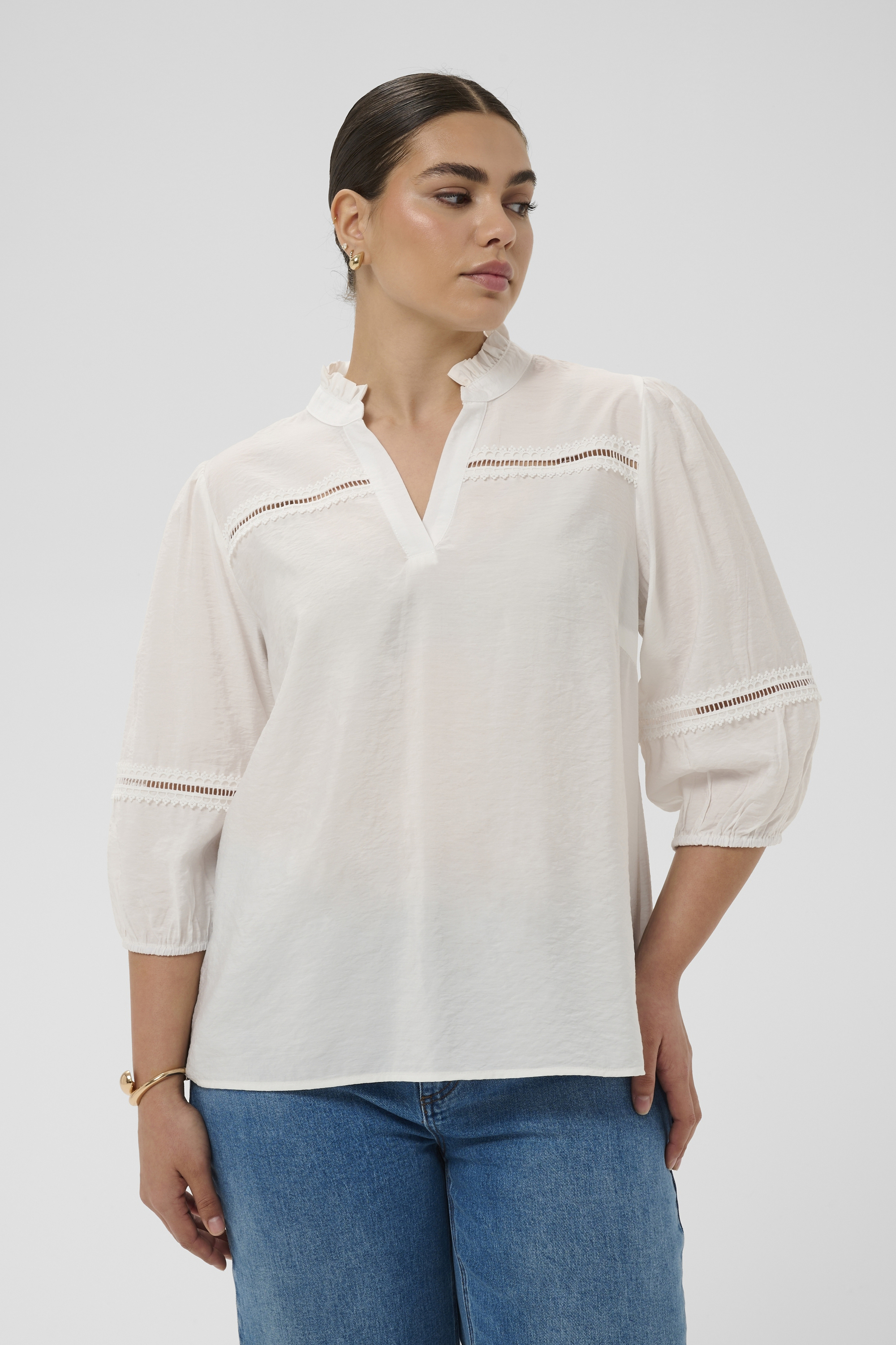 Blouse à manches longues, KAFFE CURVE