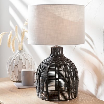 Clementine Rattan Table Lamp SO'HOME