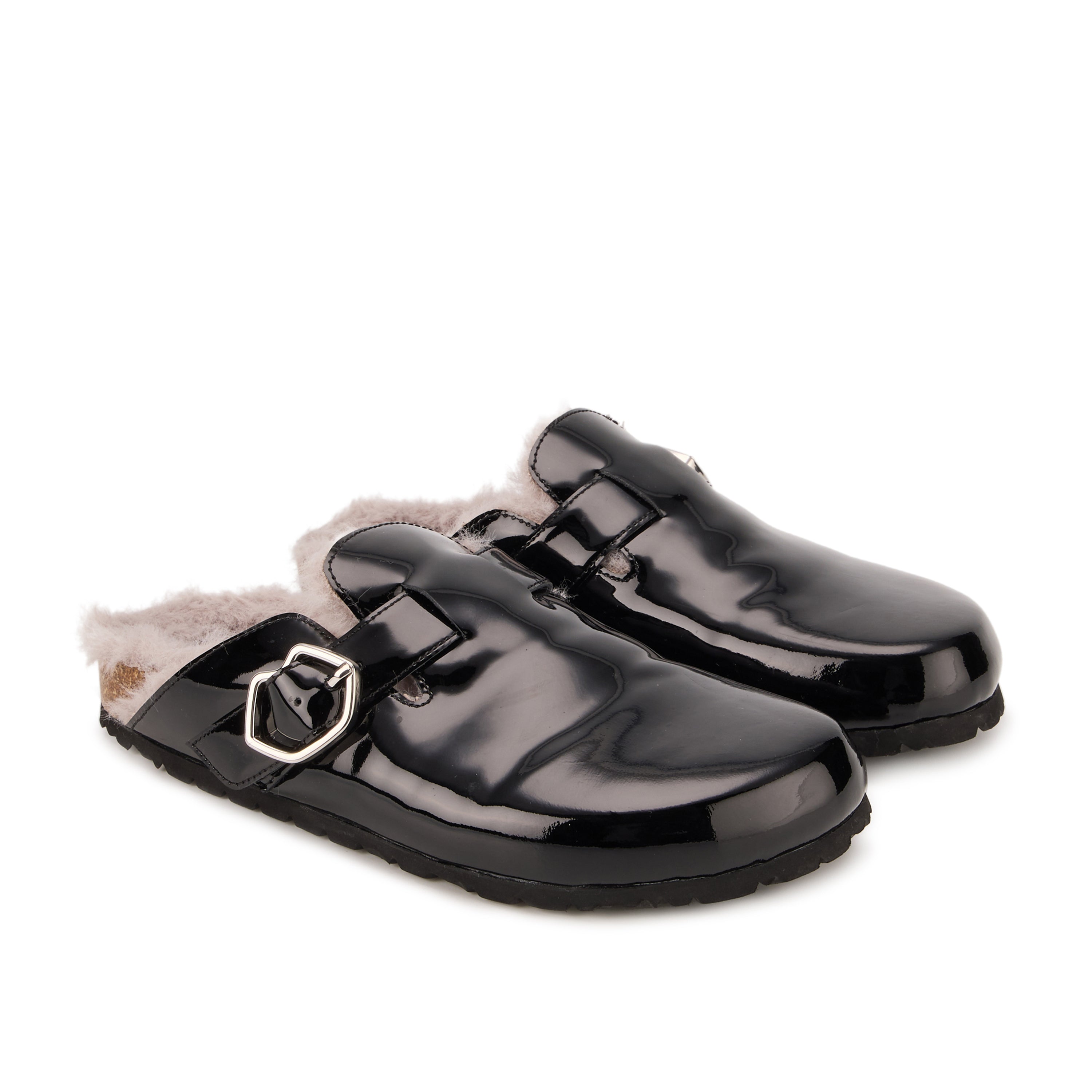 Mules Dakota Cuir Brillant, BONS BAISERS