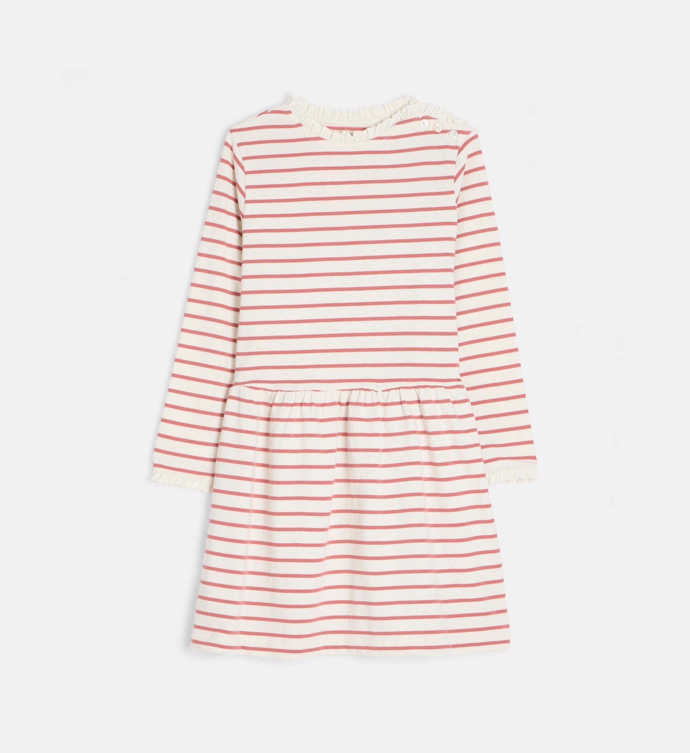 Robe tamonix rayée en coton bio, CADET ROUSSELLE