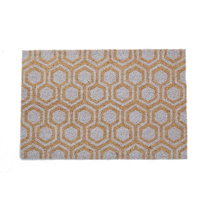 Geometric Pattern Coir Doormat SO'HOME