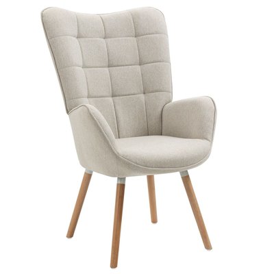 Fauteuil relax chaise longue en tissu style scandinave MEUBLES COSY