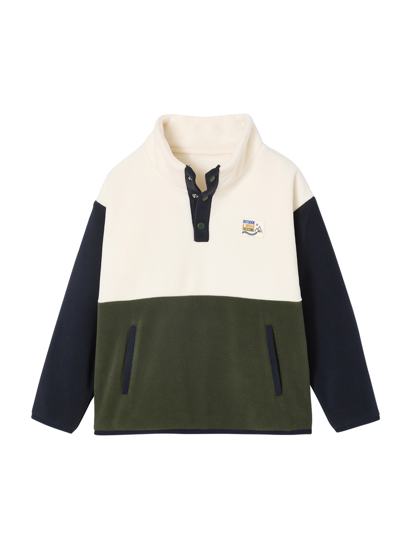 Sweat polaire manches longues, VERTBAUDET