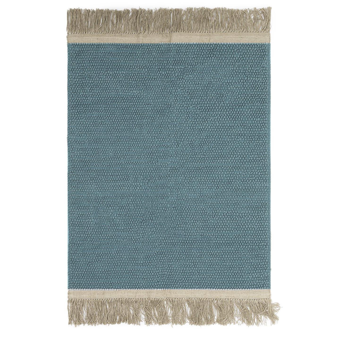 Tapis naturel en jute et laine BUBBLES, AFK LIVING