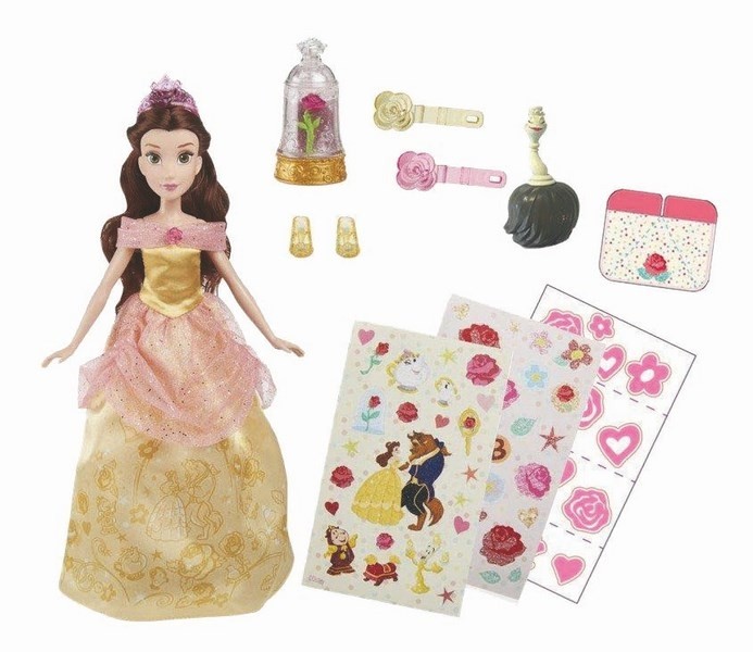 Poupée Princesse La Belle Et La Bête Robe Enchantée Et Paillettes, HASBRO