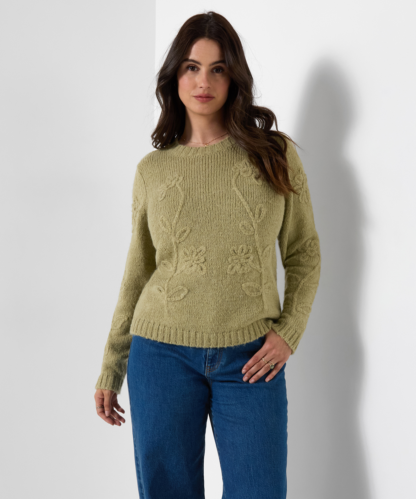 Pull Brodé Fleuri Tallulah, JOE BROWNS
