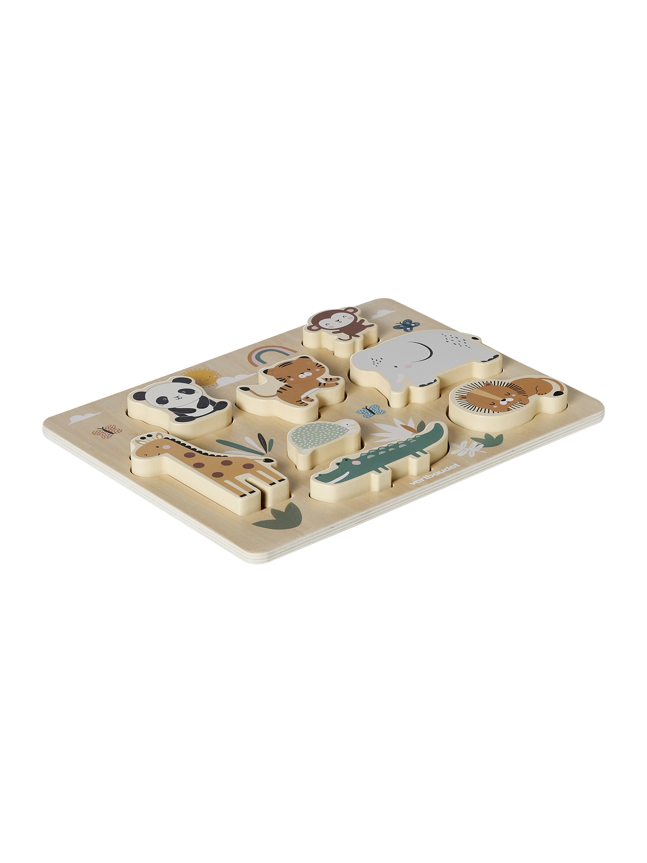 Puzzle chunky TANZANIE en bois FSC®, VERTBAUDET