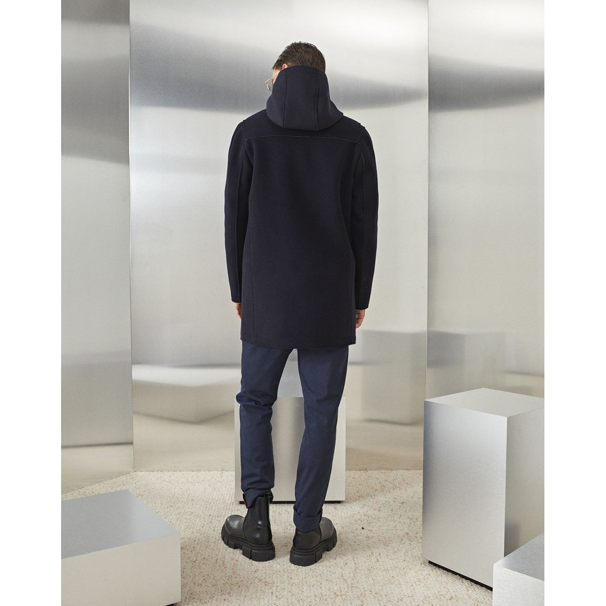 Manteau lainage italien manches longues duffle 2 Chevignon La
