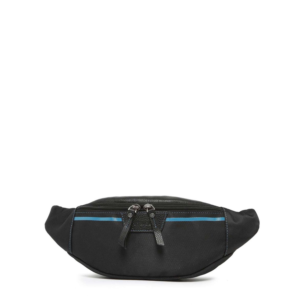 Sac banane noir bleu Etrier La Redoute
