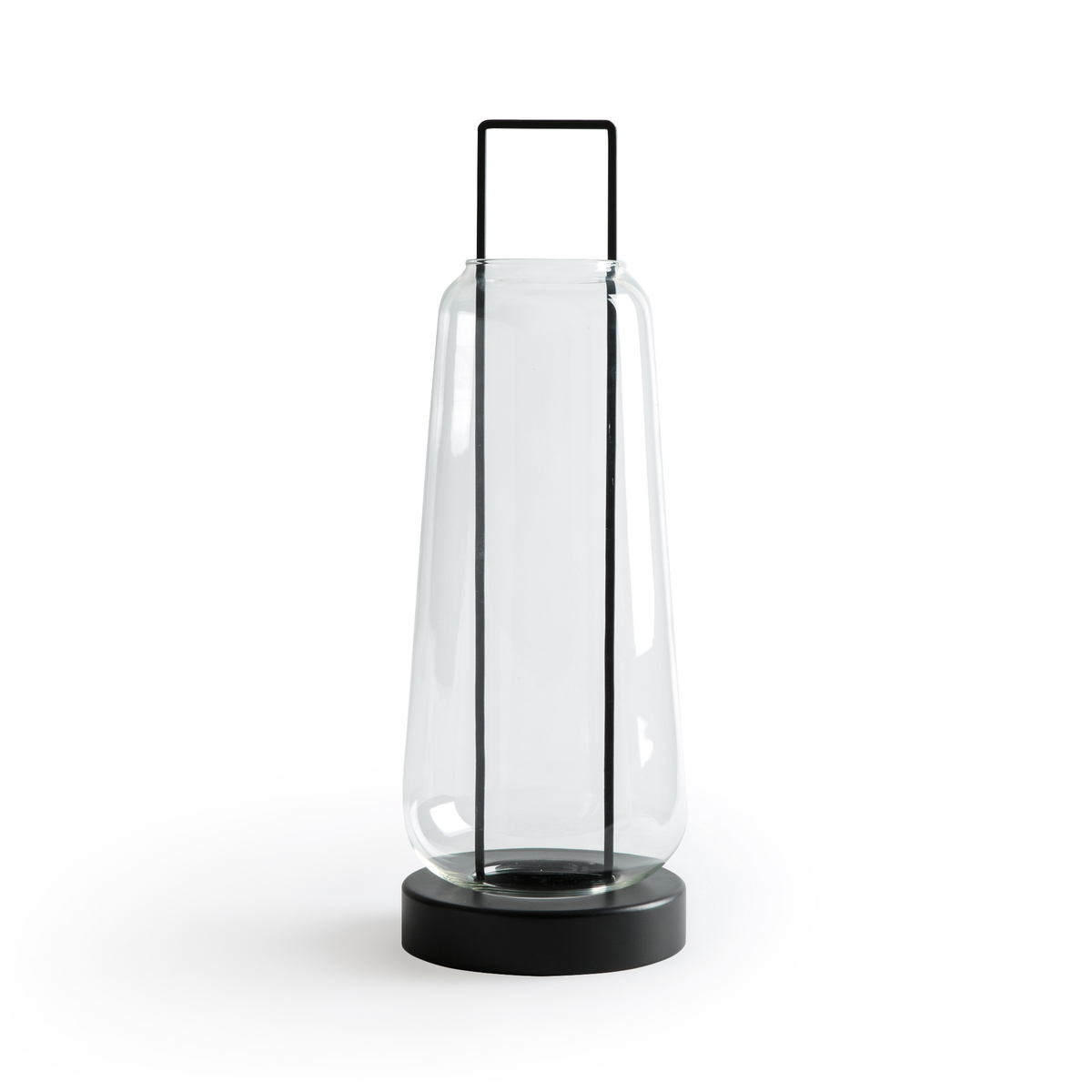 Yoroko Lantern in Glass/Metal
