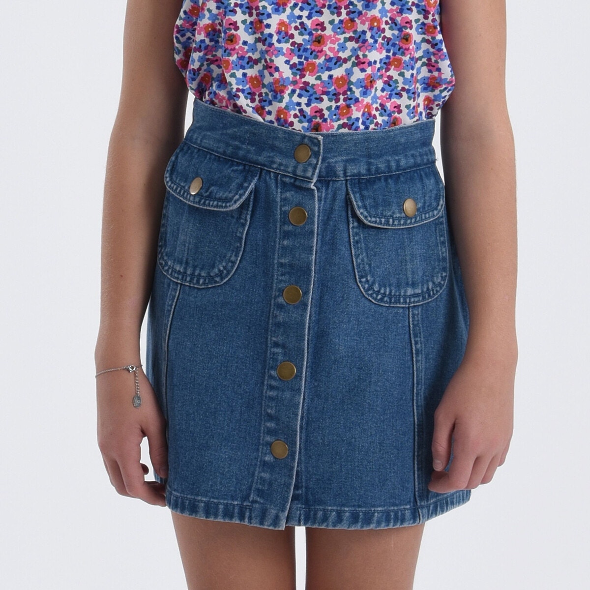 Jupe en jeans fille clearance