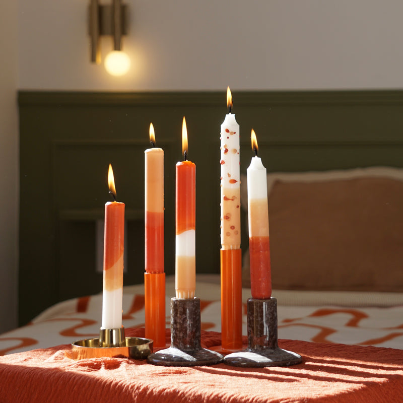 Bougies parfumées romantiques en cire de soja avec fleurs séchées Bougies parfumées romantiques en cire de soja avec fleurs séchées
