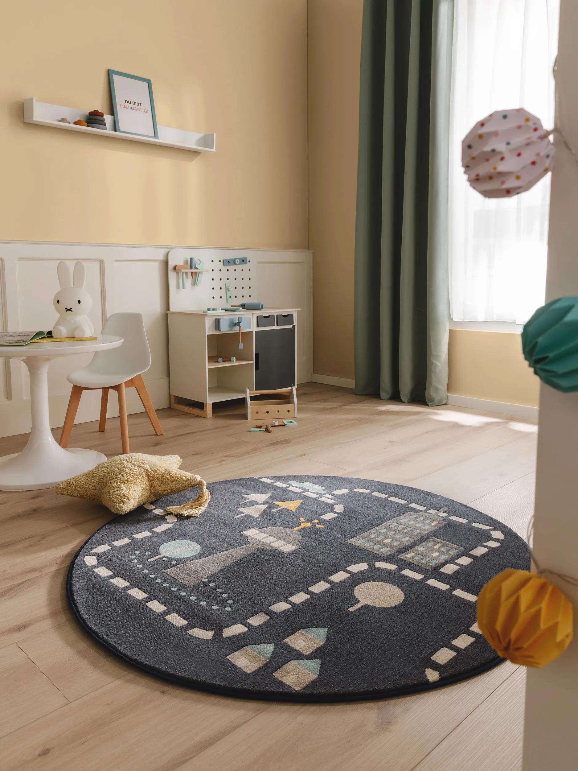 Tapis rond enfant JUNO, BENUTA