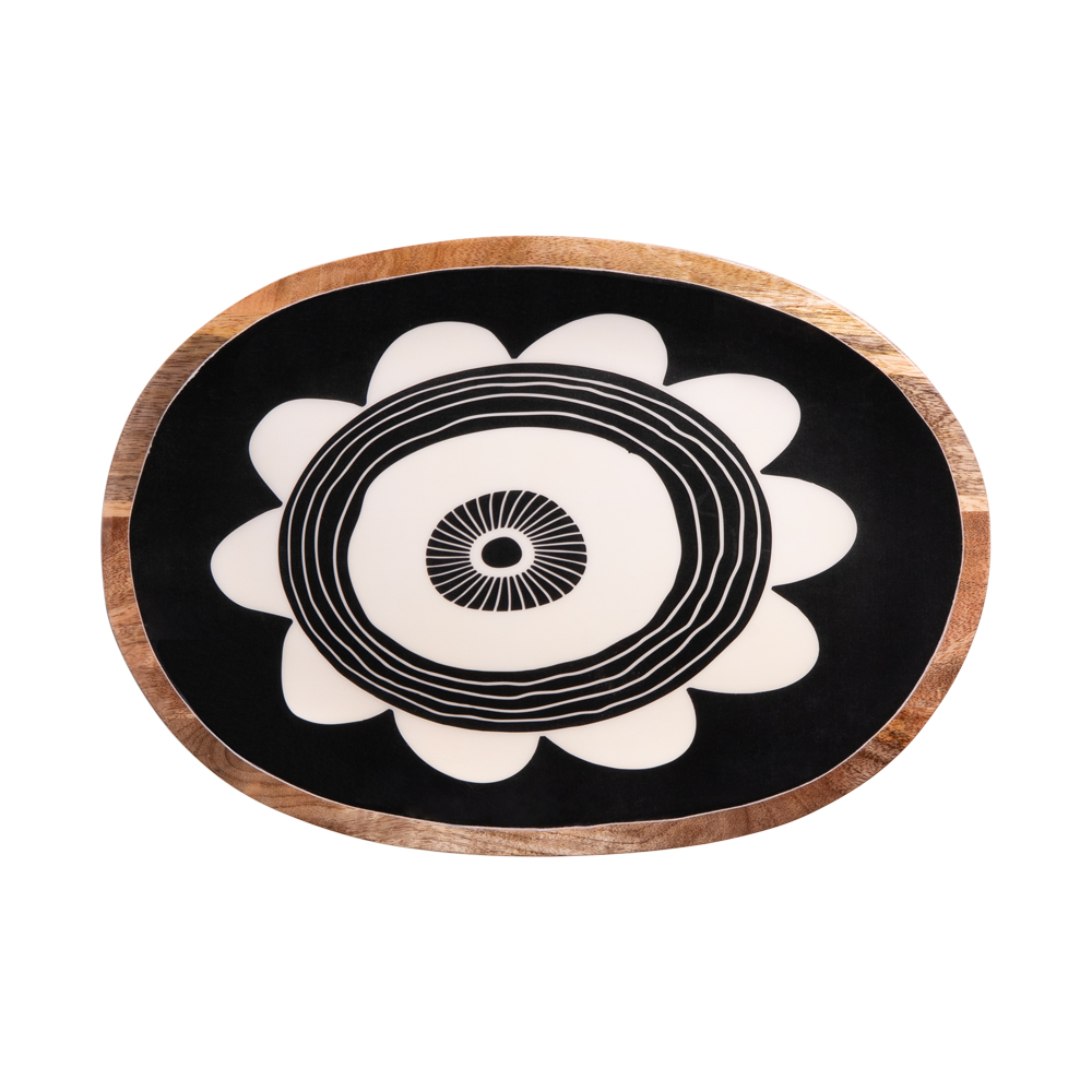 Plat ovale Zanzibar 40x28 cm - ZANZIBAR, TABLE PASSION
