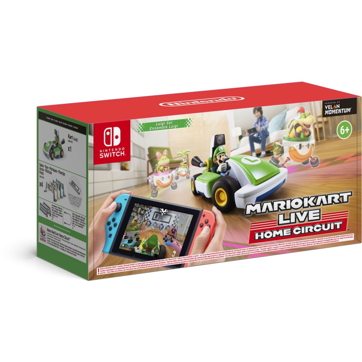 Jeu Switch NINTENDO Mario Kart live home circuit Luigi, NINTENDO
