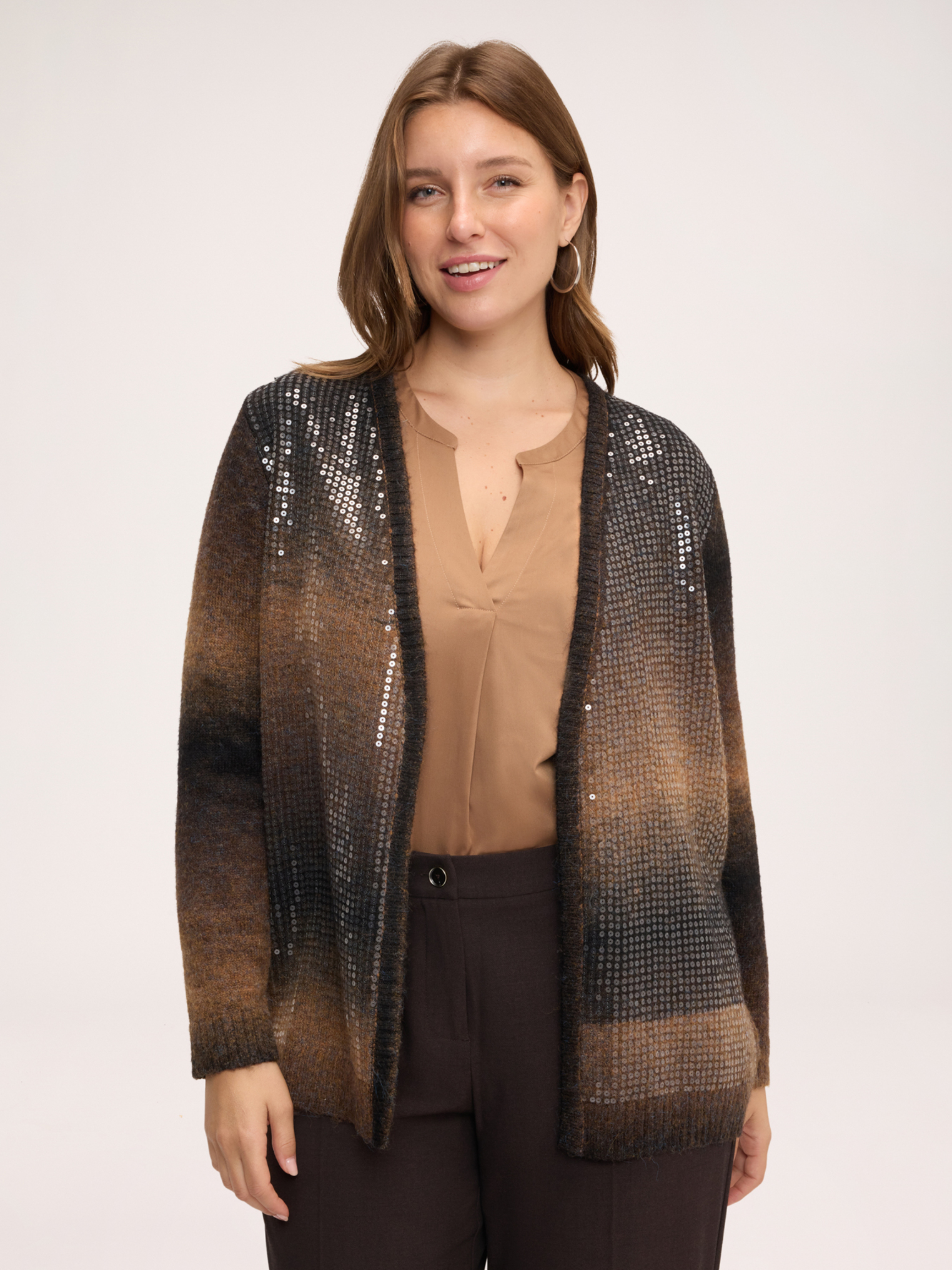 Cardigan à paillettes, FIORELLA RUBINO