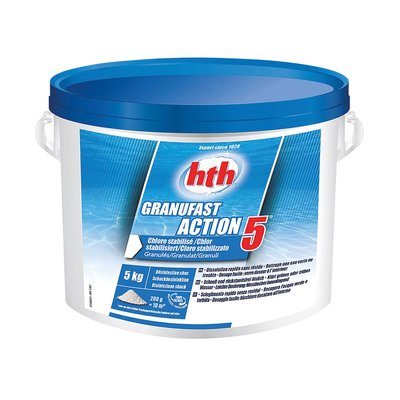 Chlore Choc Multifonction Granufast 5 Actions 5 Kg HTH